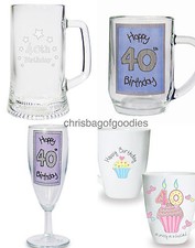 BIRTHDAY Gifts For Men WOMEN 40th Celebration PRESENTS His Her Ideas  Keepsake