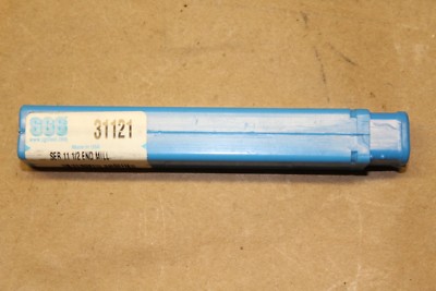 SGS Ser 11 Carbide End Mill 1/2'' Double 2 Flute 31121 QNT 1