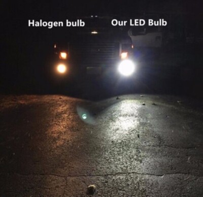 Pair Of 100W LED Fog Lights For Chevy Tahoe 2007-2015 – 6000K White, H16 5202 Bulb Fitment