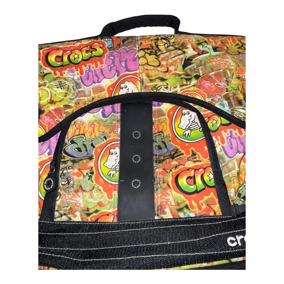Crocs Sandals Graffiti Messenger Shoulder Bag - Image 3 of 4