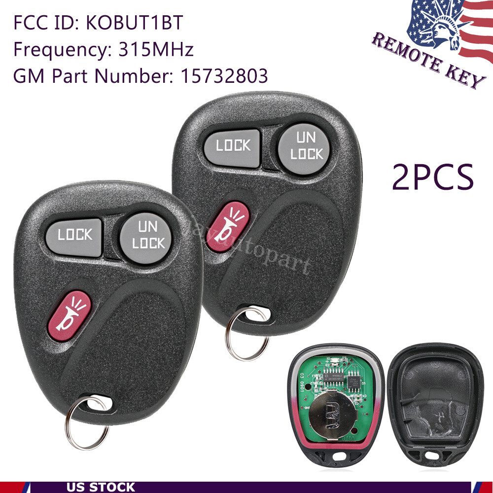 KeylessOption Keyless Entry Remote Start Smart Car Alarm Key Fob for
