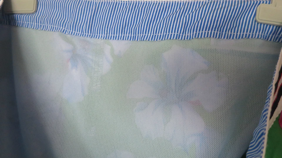 TOMMY HILFIGER SHORT DE BAIN HOMME TAILLE L TROPICS FLOWER VERT - Photo 3/4