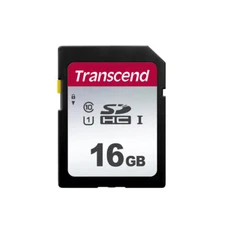 Transcend TS16GSDC300S 16GB UHS-I U1 SD Memory Card - Max Read Speed: 90 MB/s