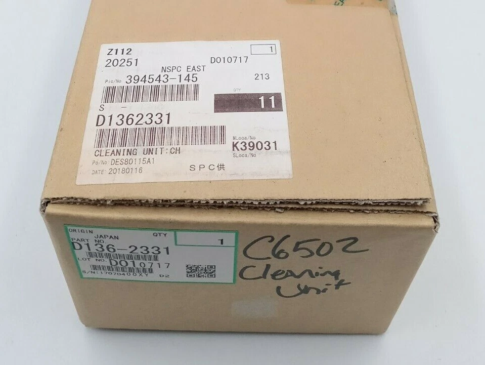 Original Ricoh D136-2331 Drum Cleaning Unit MP  C6502  C6502SP  C8002  C8002SP - Image 2 of 4