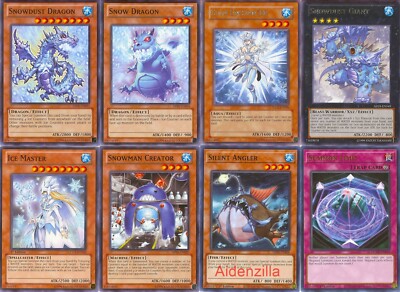 Yugioh Ice Counter Deck - Cold Enchanter Ice Master Snowman Creator  Snowdust | eBay