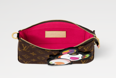 Louis Vuitton x Murakami Pochette Accessoires Bag Panda Chan 2025