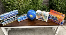 VINTAGE SUNOCO TALKING TANKER 5th S, Plane, tow truck, ball 8 items (Lot 7