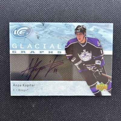 2007-08 Upper Deck Ice - Glacial Graphs Anze Kopitar #GG-AK (AU)