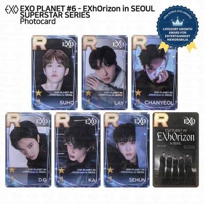 EXO EXhOrizon ソウルコン シュスエム トレカ レイ EXO Planet #6 EXhOrizon in Seoul SUPERSTAR Photocard | eBay