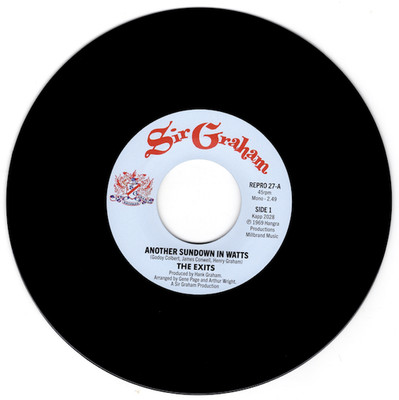 THE EXITS Another Sundown In Watts - New Northern Soul 45 (Kent) 7'' Vinyl Listen