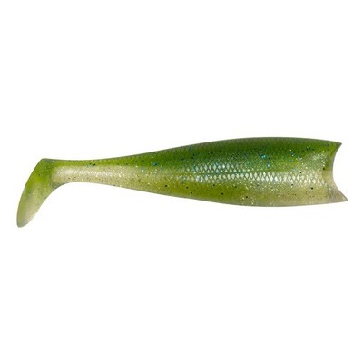 Illex Rubber Fish Nitro Shad 120 4 Piece Green Sprat Soft plastic lure