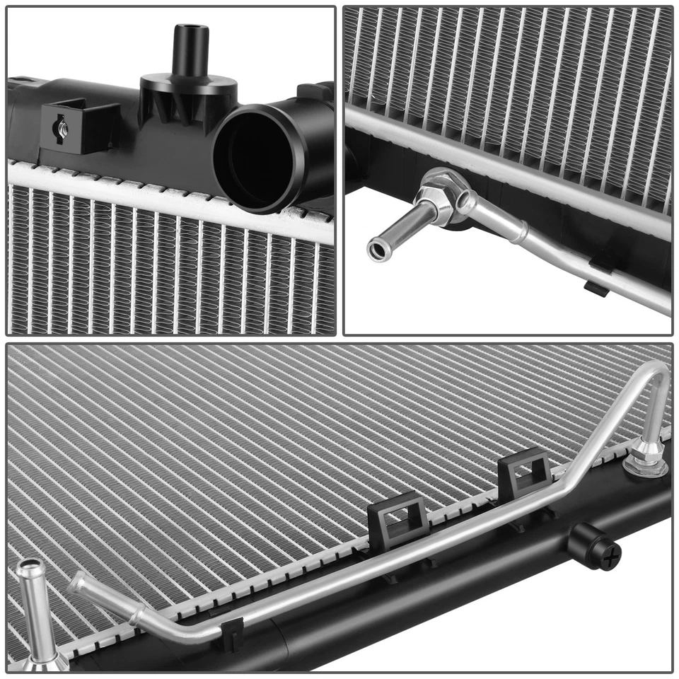 Radiador de refrigeración de núcleo de aluminio estilo fábrica para KIA Sedona 2011-2014 13393 Foto 4 de 4