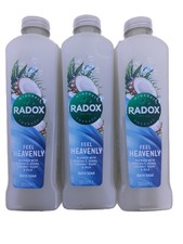 Image of RADOX FEEL HEAVENLY, HERBS , COCONUT, MILK SCENT BATH SOAK 3x500ml