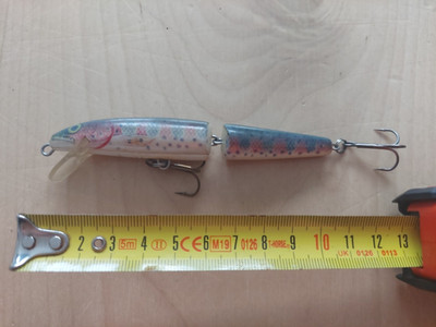 Wobbler  Rapala J11, Native Trout,  Made in Ireland