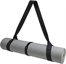Adjustable Yoga Mat Strap Carrier, Thick Wide Yoga Mat Holder with Hook-and-loop