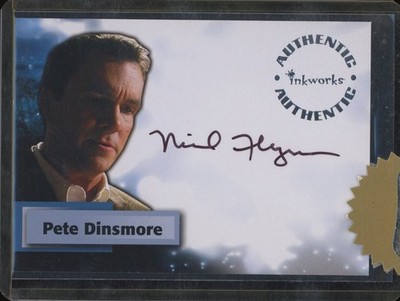 INKWORKS 2004 SMALLVILLE STAFFEL 3 NEIL FLYNN #A23 AUTOGRAMMKARTE