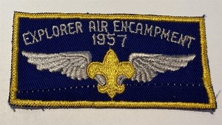 1957 Explorer Air Encampment Boy Scout DC6