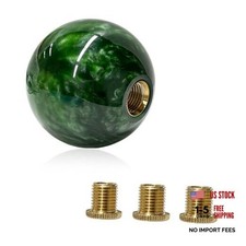 Round Ball Shift Knob Marble Style Gear Lever Stick Shifter Marble-dark Green Round Ball Shift Knob Marble Style Gear Lever Stick Shifter Marble-dark Green