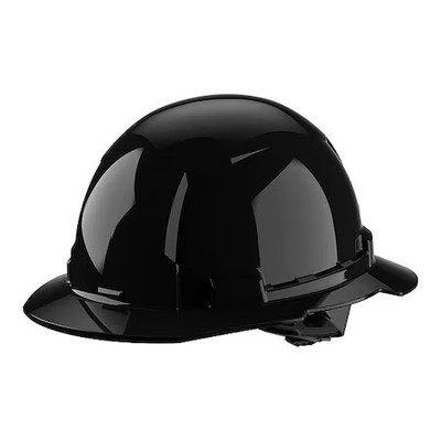 Milwaukee Tool 48-73-1111 Bolt Black Full Brim Hard Hat W/4Pt Ratcheting