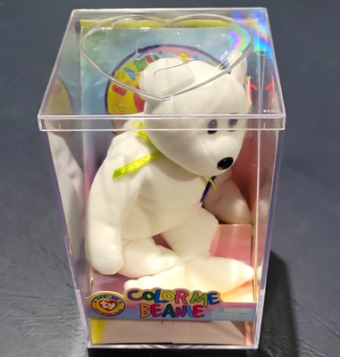 Ty Beanie Babies Official Club Color Me Beanie In Unopened Sealed Display Box