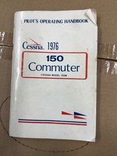 1976 Cessna 150 Commuter Model 150M Pilots operating handbook. Nice shape 1976 Cessna 150 Commuter Model 150M Pilots operating handbook. Nice shape