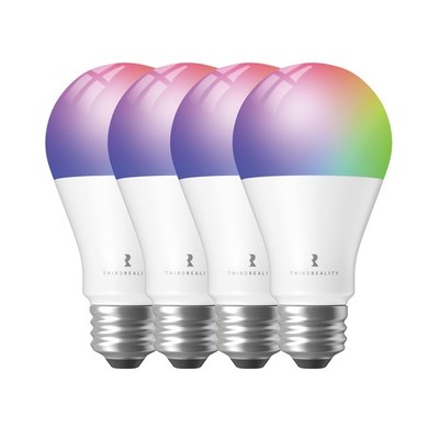 THIRDREALITY Zigbee Smart Color Bulb ZL1 4Pack,Compatible 4 Pack, Colorful 