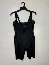 Maidenform Black Shapewear Bodysuit with Adjustable Straps Size L