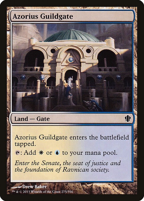 Azorius Guildgate NonFoil Commander 2013 275 NM MTG