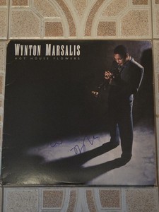 Wynton Marsalis Signed Autographed Hot House Flowers Album