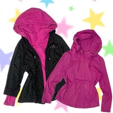 Vintage Japanese Y2K Pink Puma Hoodie Zip-up - Pre-Owned