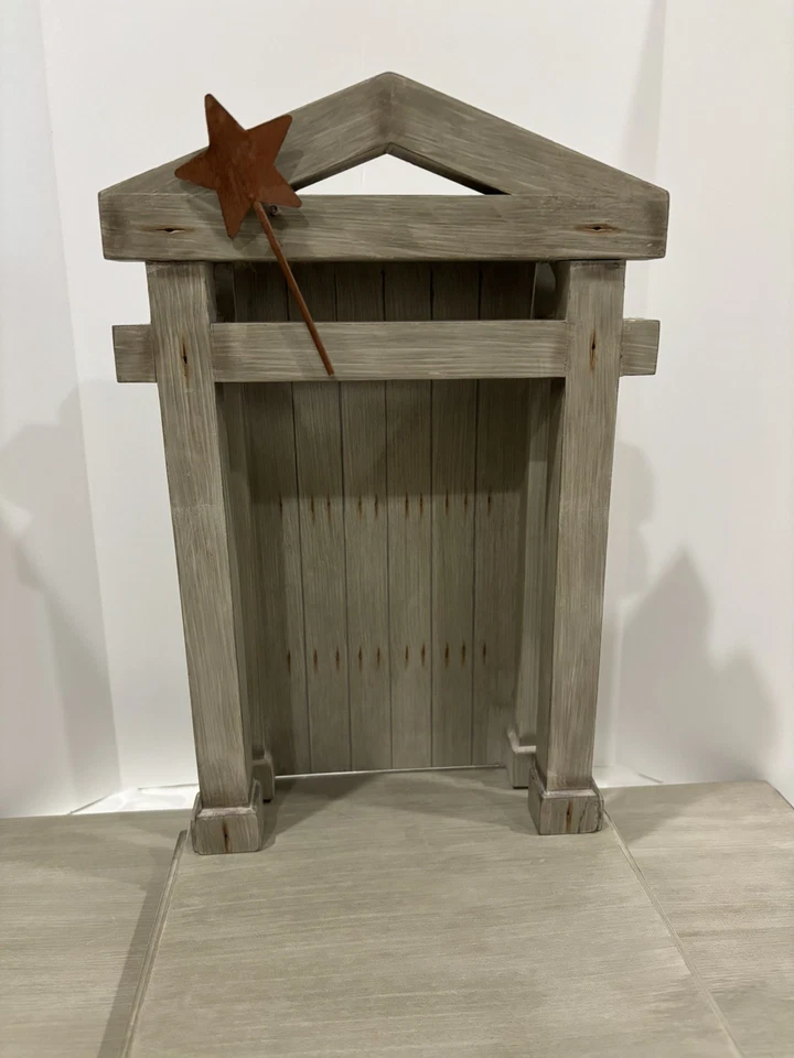 Willow Tree Creche Stable Hand-Crafted by Susan Lord For Nativity Set DEMDACO - Image 2 of 4