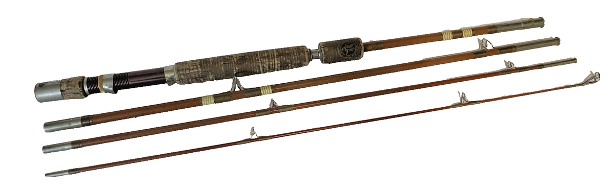 ロッドグリップ Wright & McGill Wright & McGill Trailmaster Eagle Claw 7 1/2' 4 piece Fly Rod
