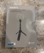 GoPro Shorty Foldable Mini Extension Pole Tripod Headless 4.6-8.9in