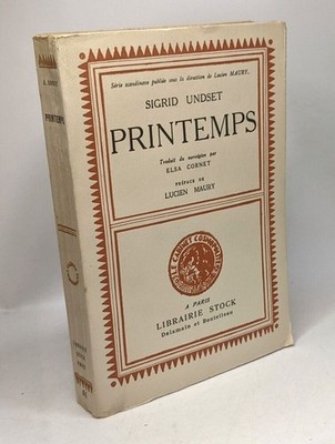 Frühling - übersetzt von Elsa Cornet - Vorwort von Lucien Maury | Guter Zustand