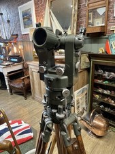 Hilger & Watts No.2 Micropitic Theodolite with Tripod & Case – Vintage Surveying