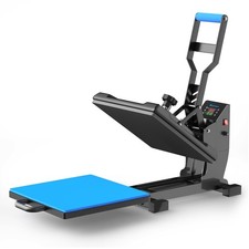 Heat Press Machine 15x15 LCD Display For T-Shirt Slide Out Base Professional New