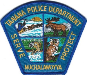 ALASKA - Tanana Police Department patch - Nuchalawoyya