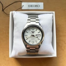 Import duty included  Seiko SNXS73K Automatic Watch Silver SEIKO5 International