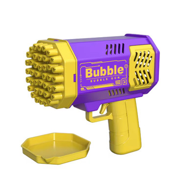 40 Hole Bubble Machine Fully Automatic Bubble Blowing Light Outdoor Bubble