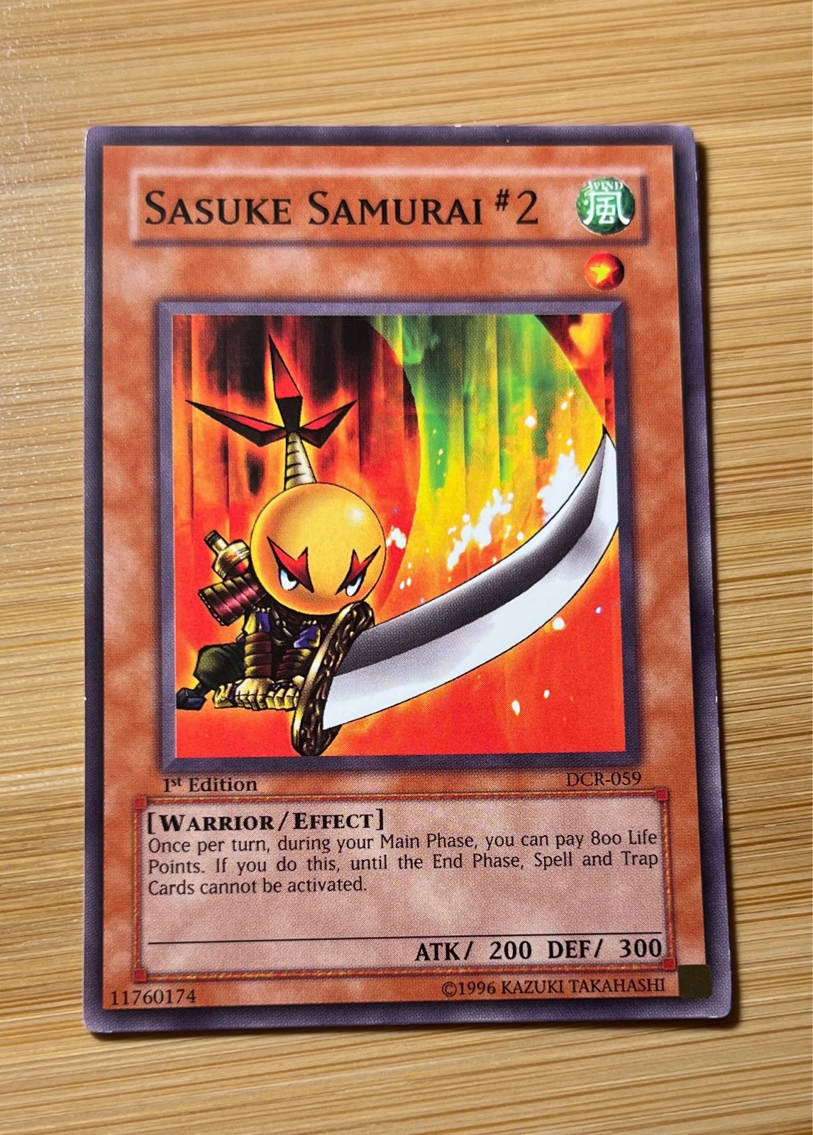 Sasuke Samurai #2 DCR-059 Dark Crisis Common NM Yu-Gi-Oh