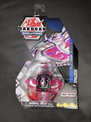 Bakugan PLATINUM series - Darkus STINGZER - True Metal - New In package