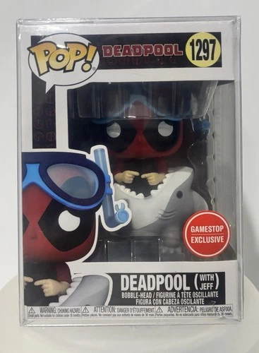 Funko Marvel Deadpool with Jeff 1297 GameStop Exclusive Bobblehead Pop! Vinyl