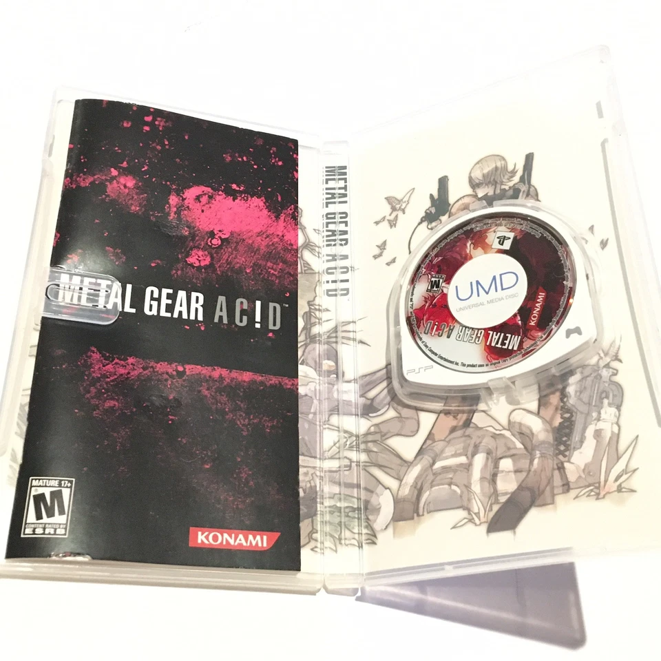 Metal Gear Acid (2005) Sony PlayStation Portable PSP Video Game - Image 4 of 4