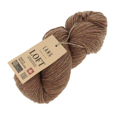 Wolle Kreativ! Lang Yarns - Loft - Fb. 15 nougat 100 g