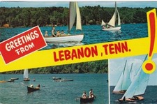 Sailboats-Greetings From LEBANON, Tennessee