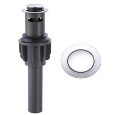 ALEASHA Bathroom Sink Pop-Up Drain with Overflow, Vessel Sink Stopper