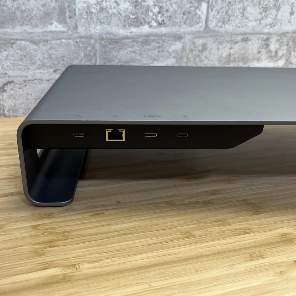USB C Hub Monitor Stand for Desk | USB-C Data Port, 3 USB 3.0 Ports, Micro HDMI - Image 4 of 4