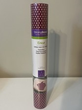 Cricut StrongBond Glitter Iron-On Mesh   Lipstick   12  x 19    New   Free Ship