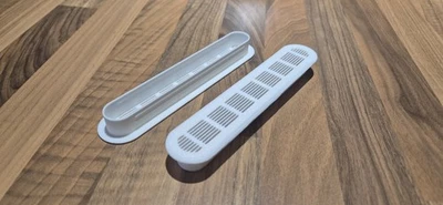 Vivexotic Compatible Vivarium Air Vent Pack Of 2 - White