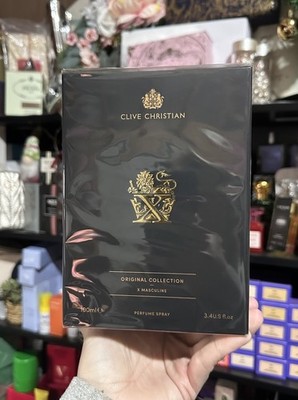 NEW SEALED Clive Christian X Masculine Parfum 100 ml / 3.4 oz spray Perfume GIFT